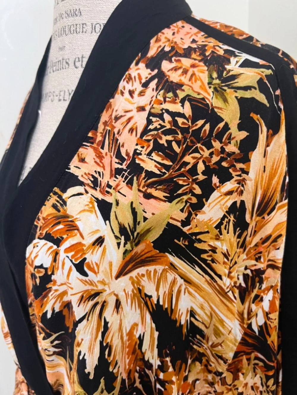SEA LEVELSWIM AUSTRALIA Troppica Kimono 100% Viscose Size M